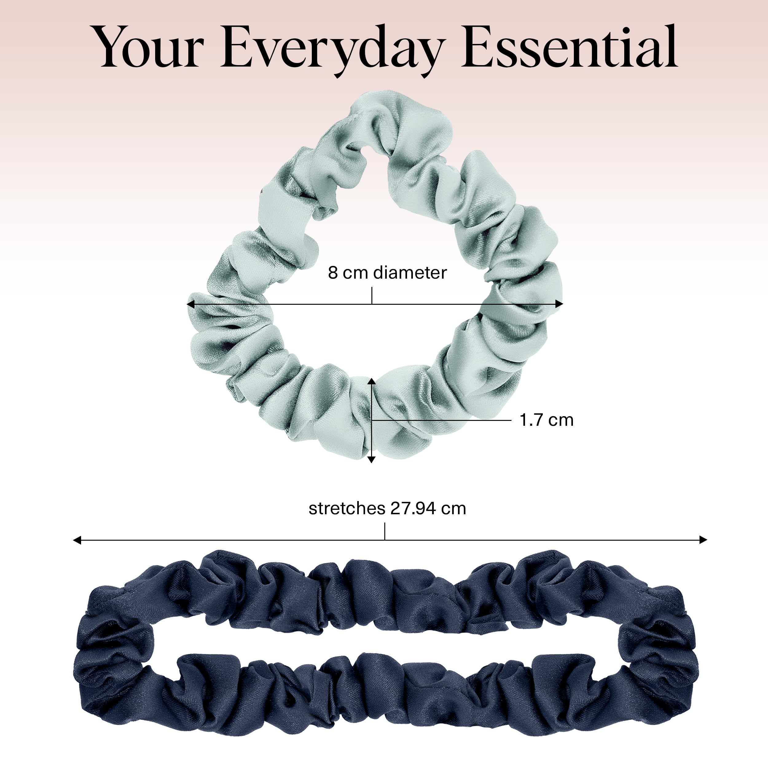 Kitsch Garden Bouquet scrunchies worn on wrist as a stylish daily accessory.