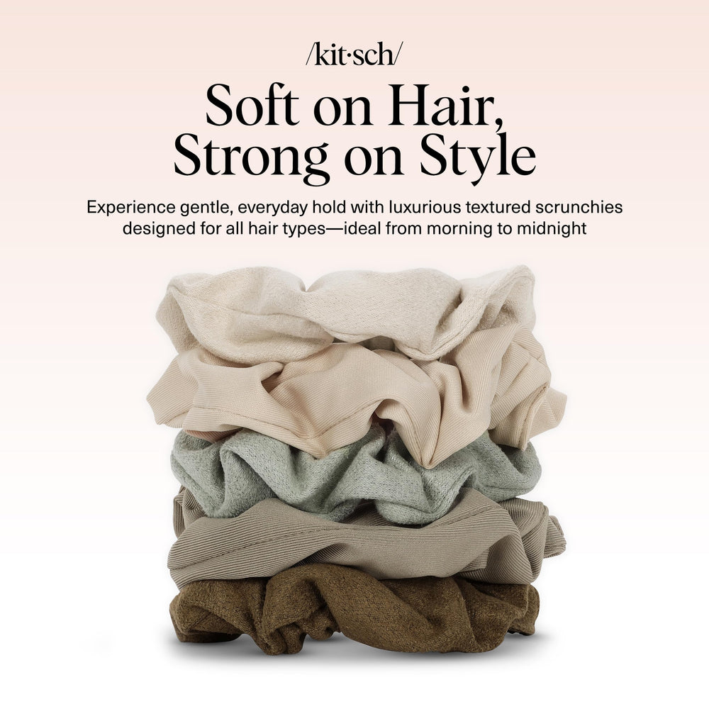Kitsch scrunchies gift-for-her presentation implies stylish present