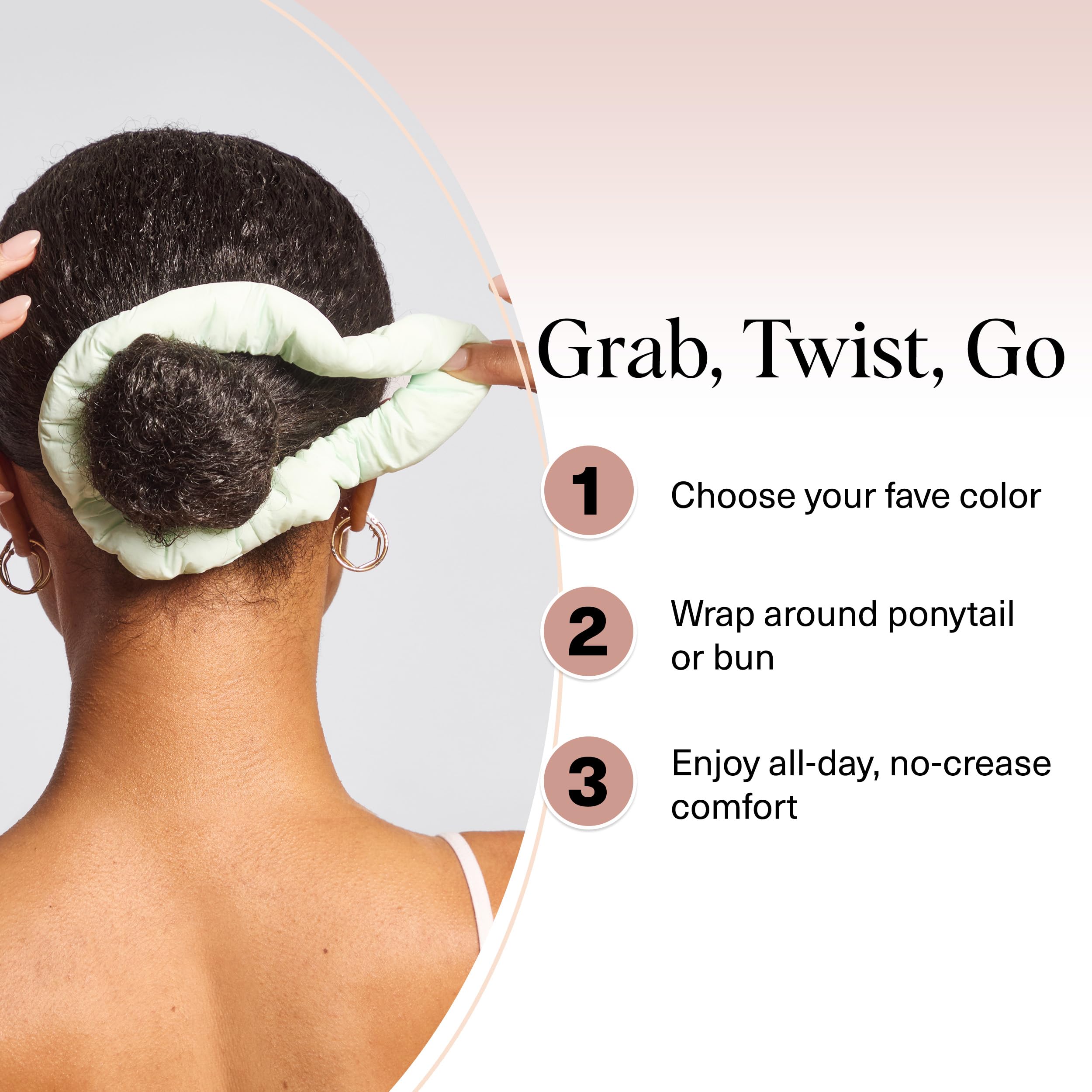 Kitsch scrunchies gift-ready set emphasizes versatile fashion gift.