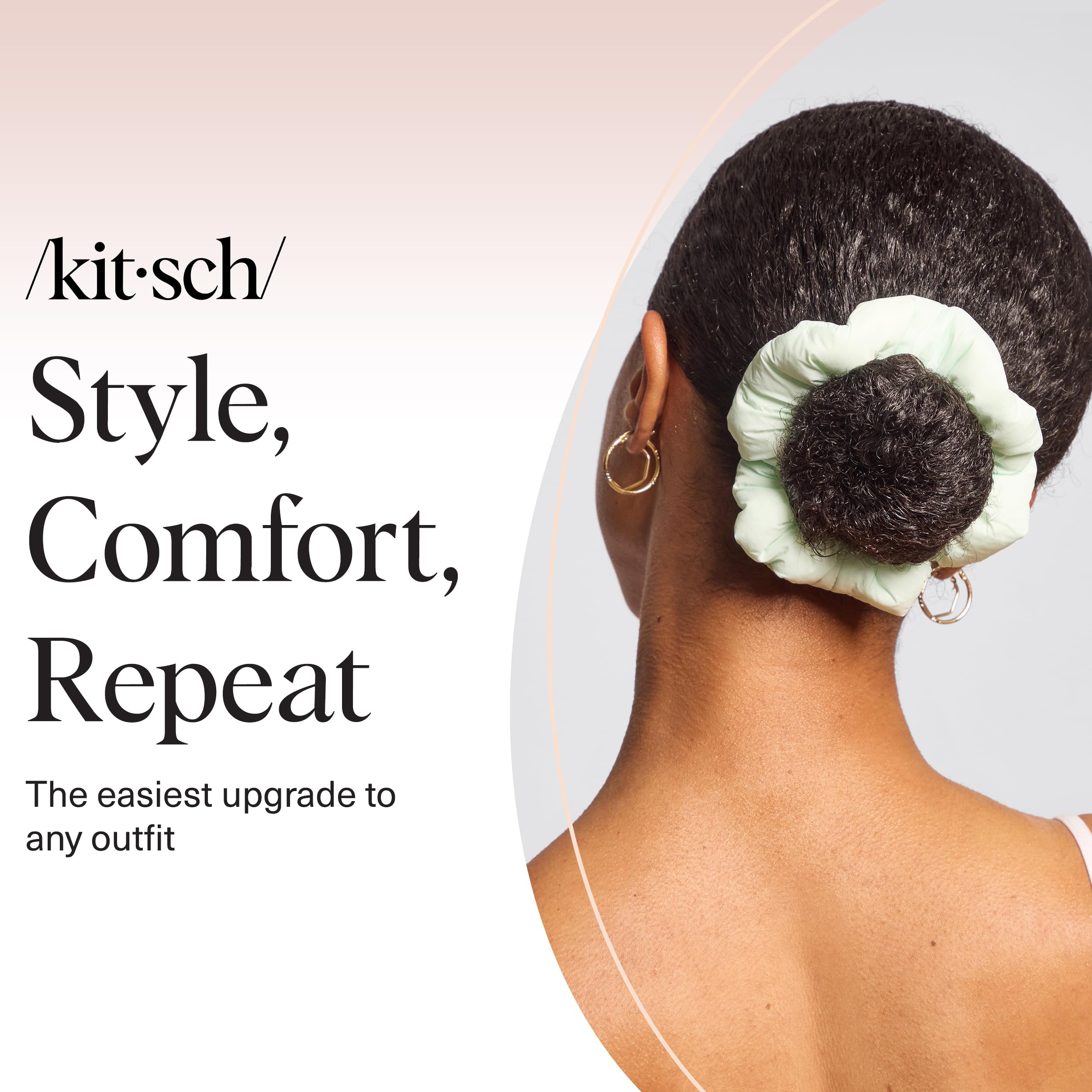 Kitsch scrunchies for women Garden Bouquet color offers multiple styles.