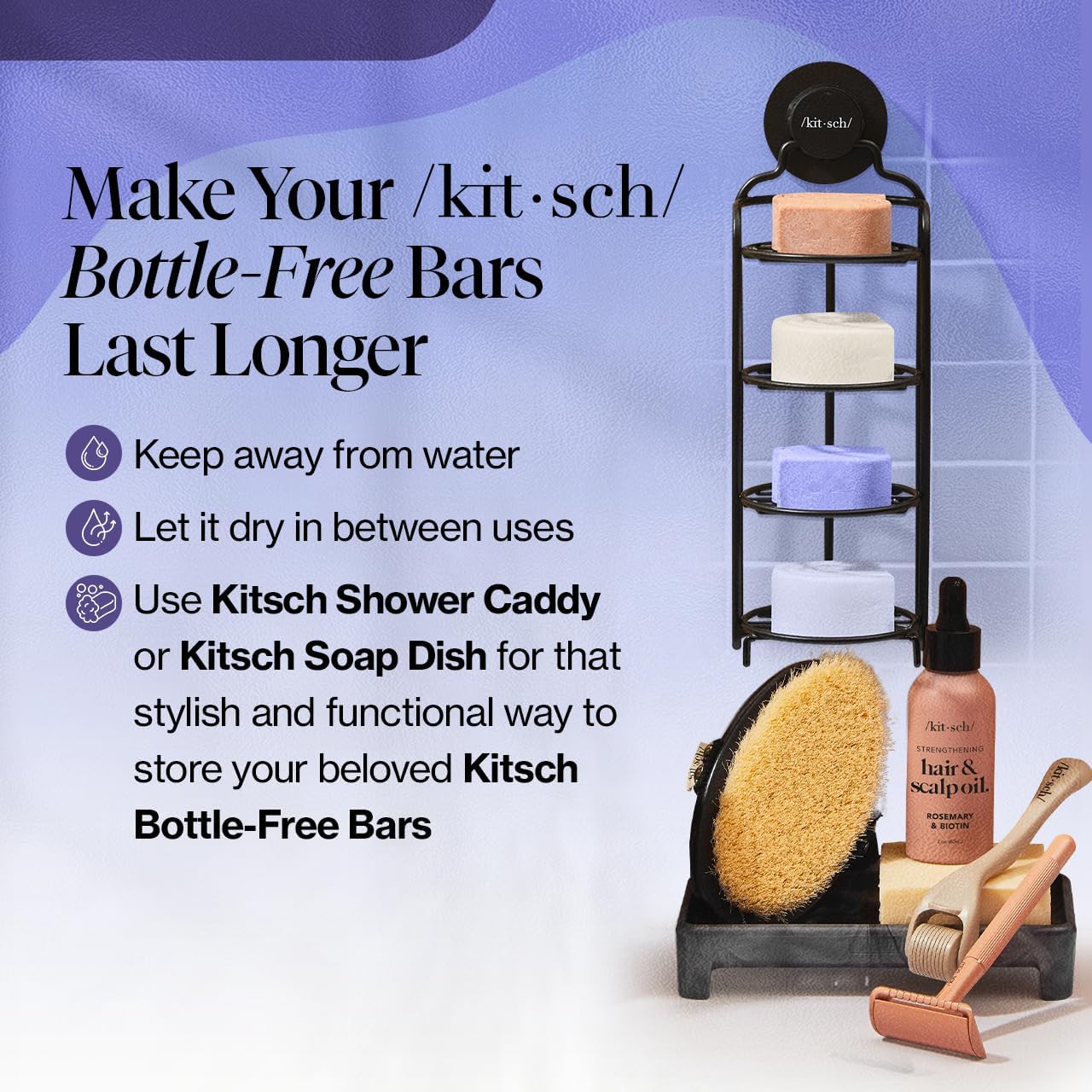 Kitsch gift-ready packaging for blondes or color-treated hair lovers.