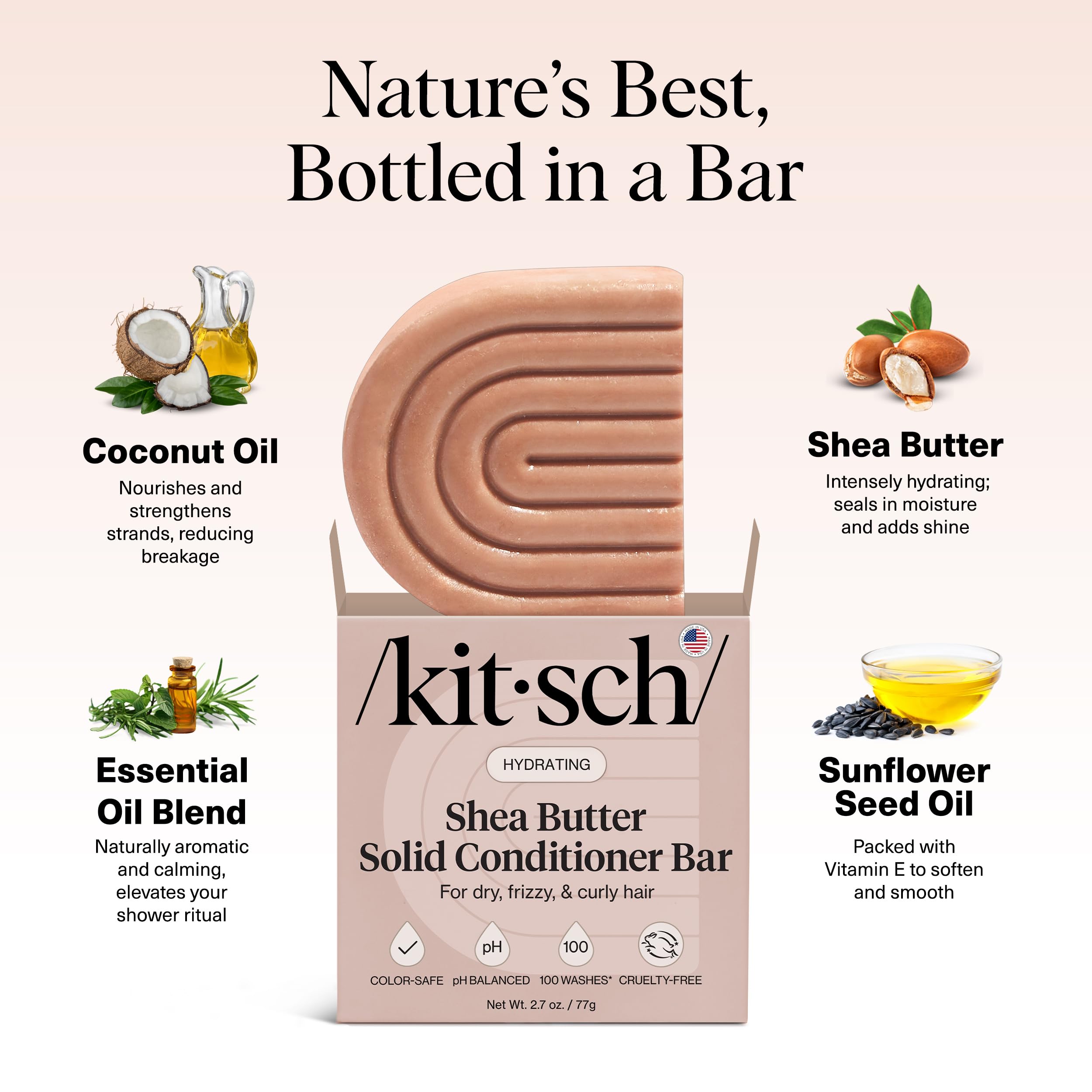 Kitsch keeps color-treated hair hydrated without weighing it down.