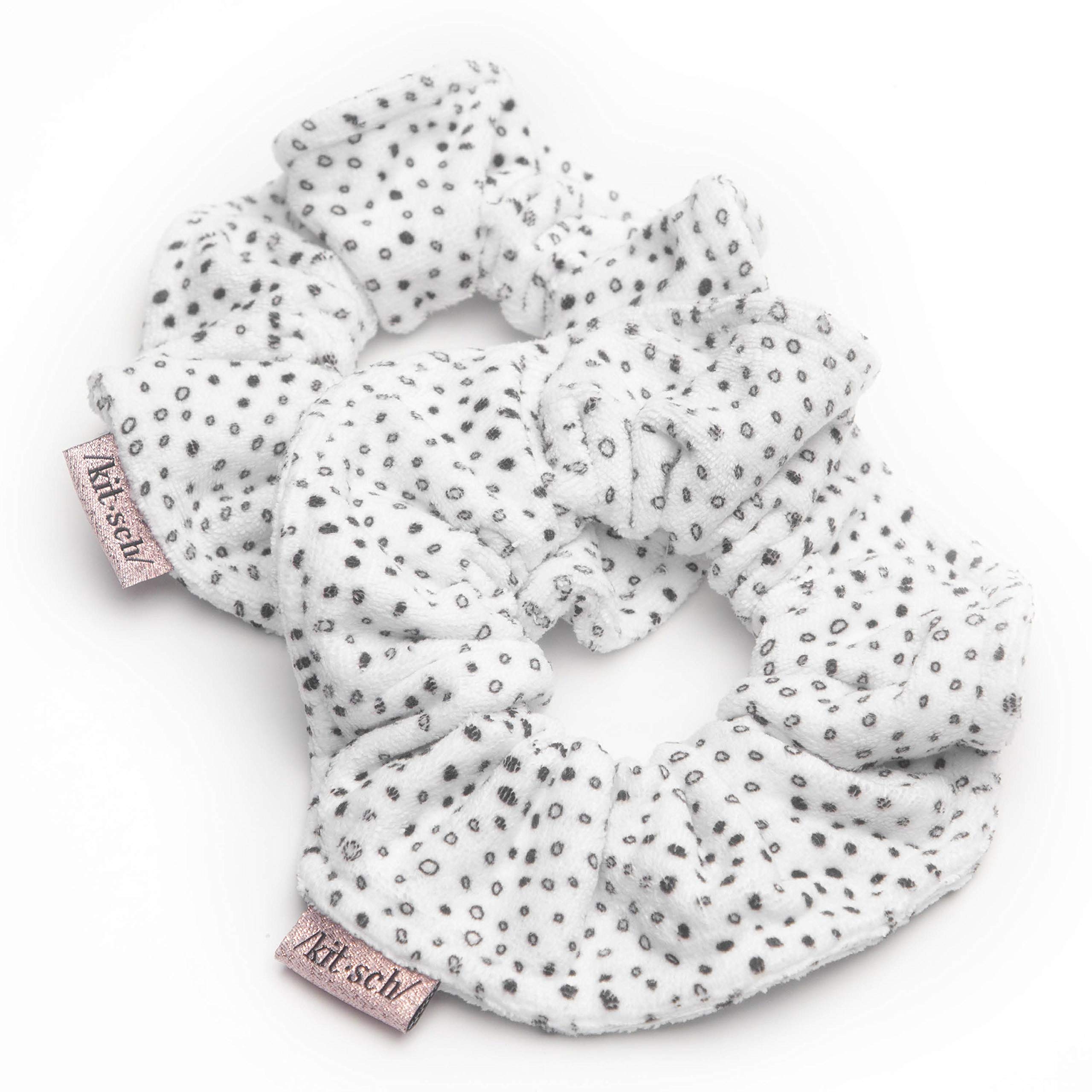 Kitsch spa gift-ready scrunchie set ideal for holidays and birthdays.