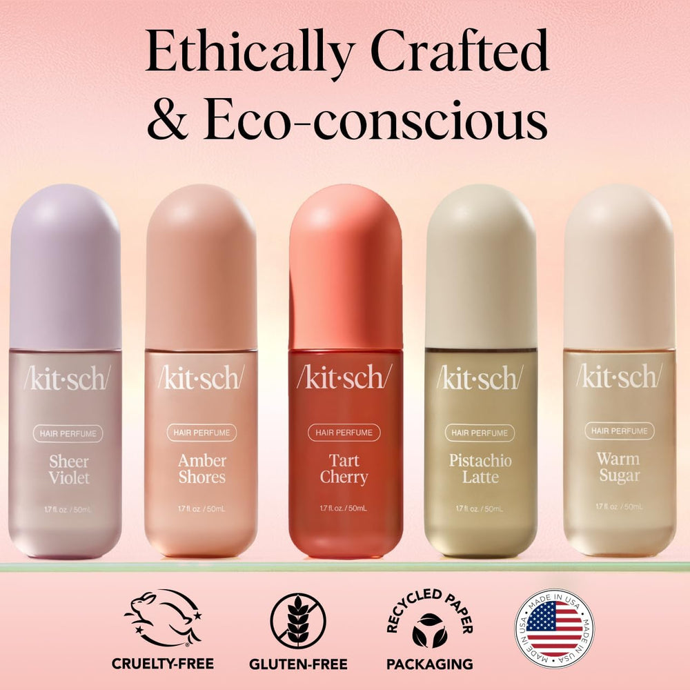 Kitsch Tart Cherry travel-50ml image showcases compact bottle for on-the-go freshness