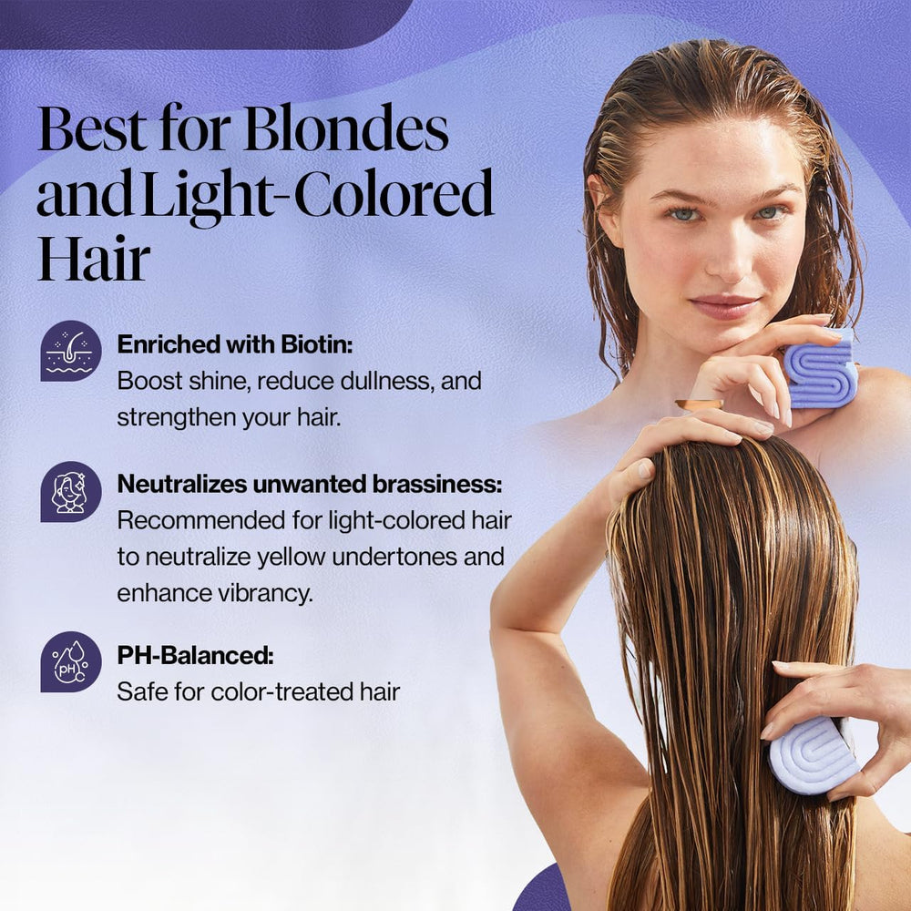 Kitsch conditioner bar application demonstrates even conditioning for color-treated hair.