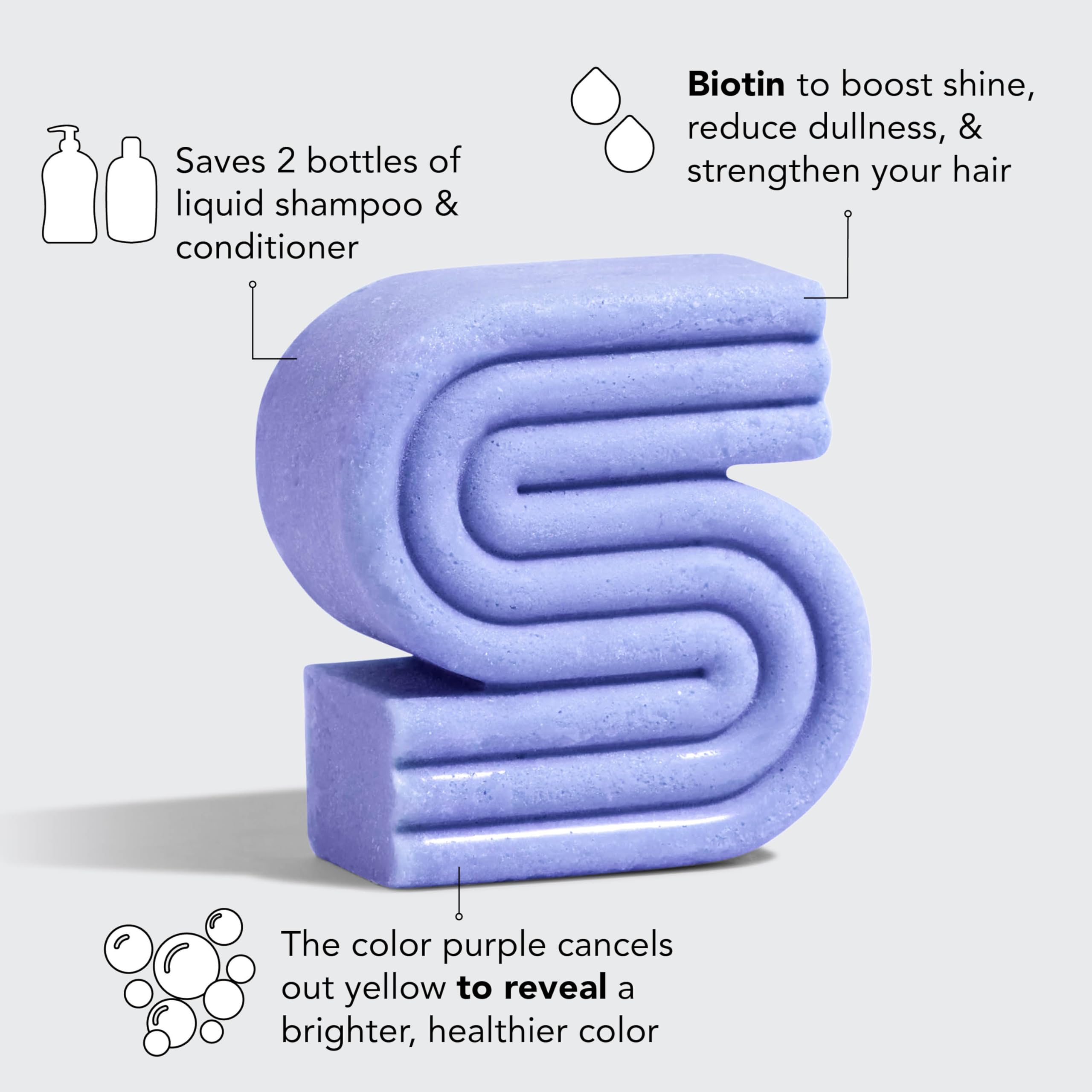 Vegan, sulfate-free Kitsch shampoo bar provides a clean hair care option.