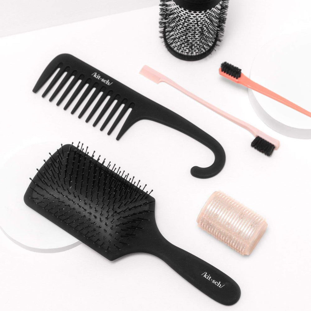Kitsch travel-detangler-comb compact and ready for on-the-go hair care.
