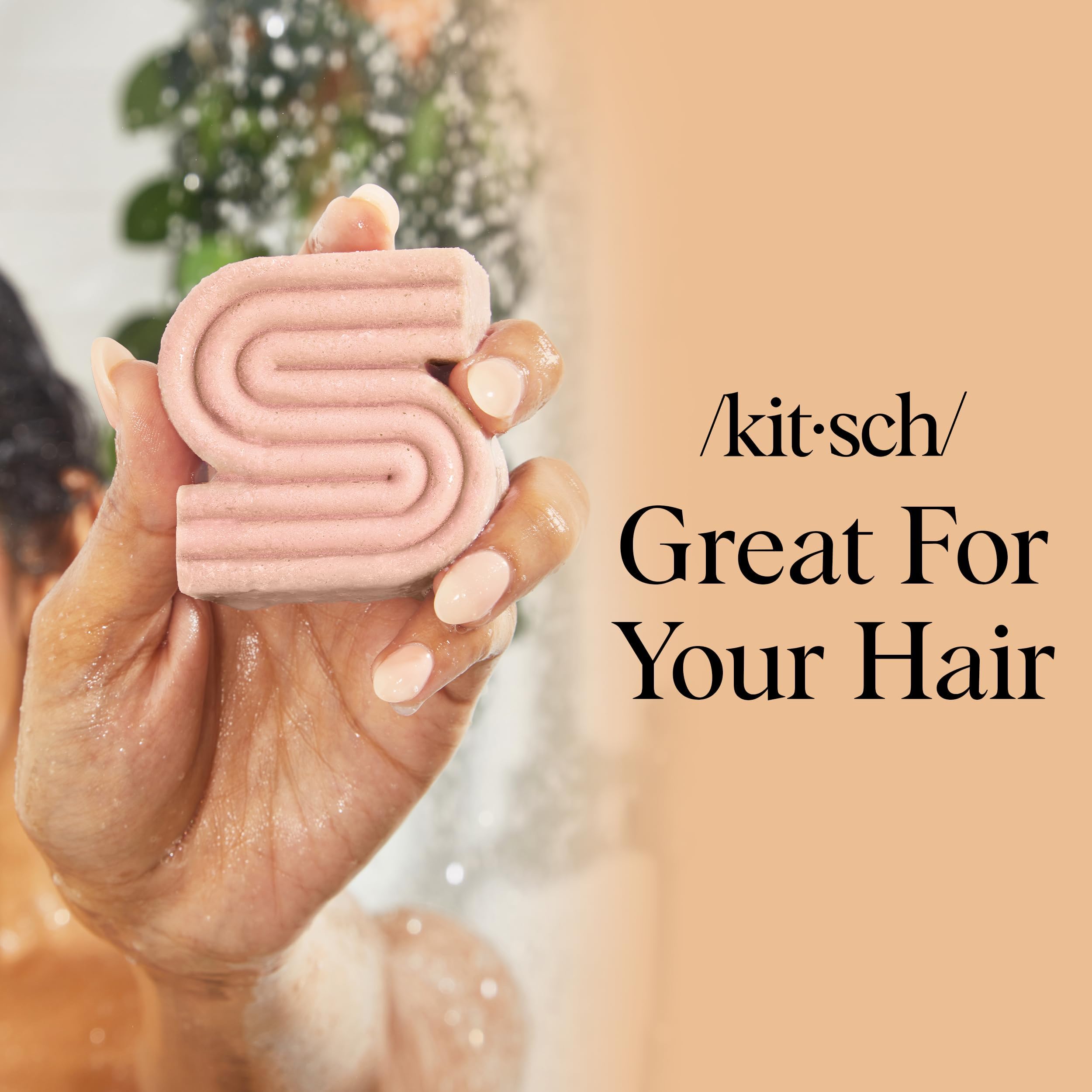 Kitsch Vegan Cruelty-Free badge reinforces an ethical beauty choice.