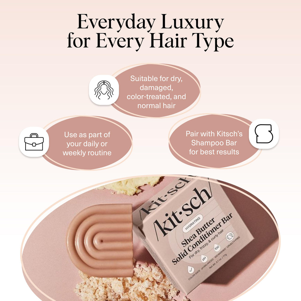 Kitsch vegan formula, no artificial fragrances, and gentle cleansing for hair.