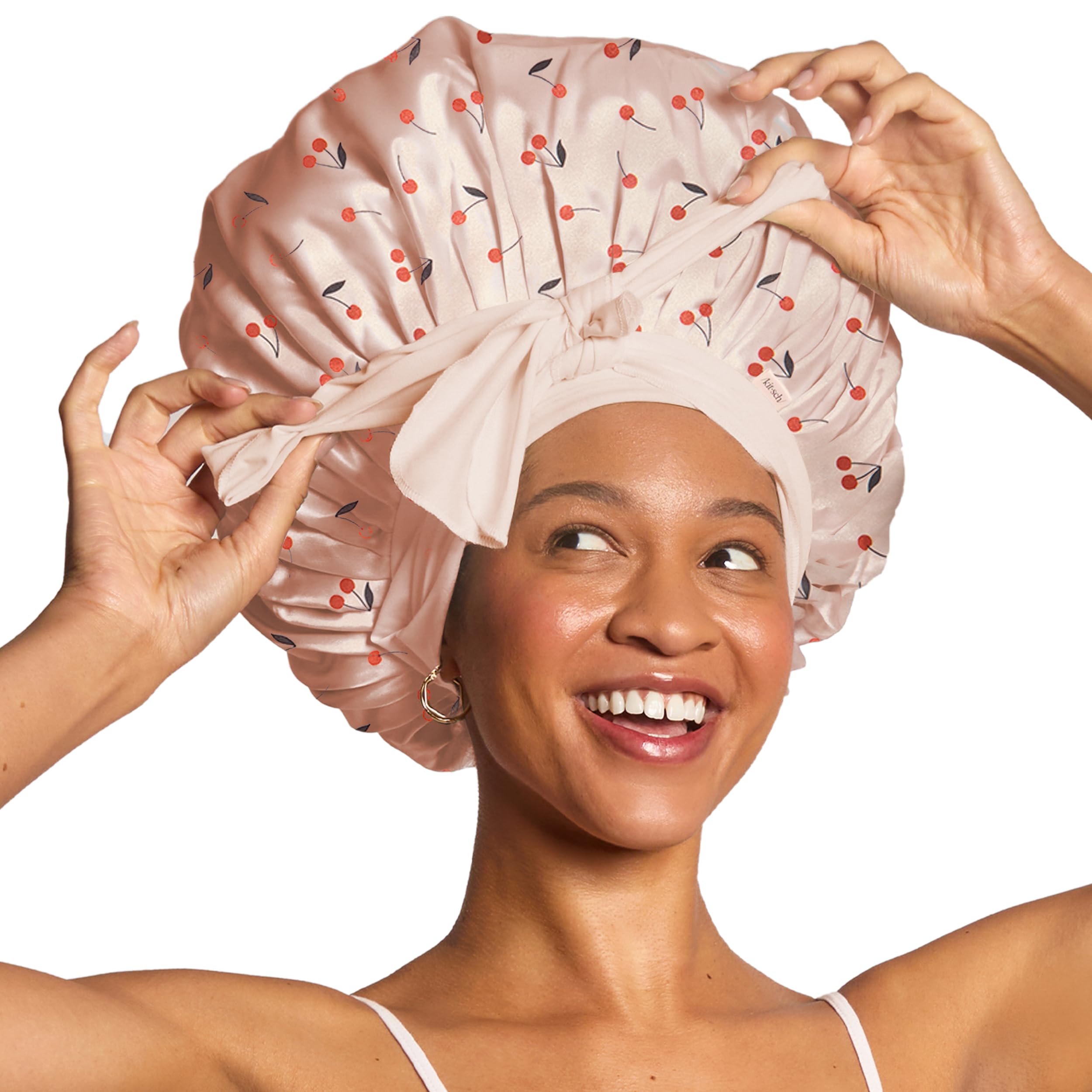 Kitsch XL Satin Bonnet night ritual accessory for gentle protective sleep