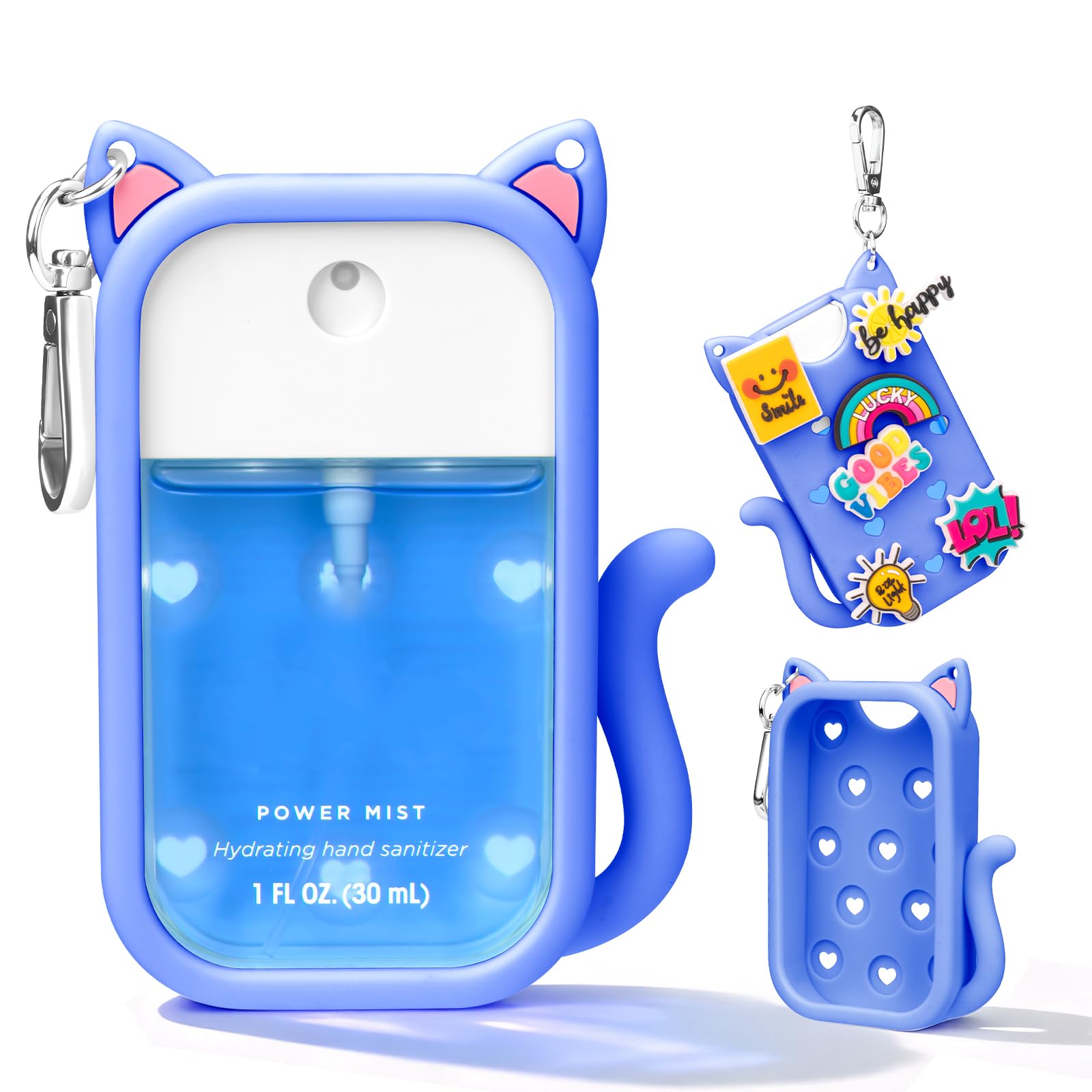 Kivzex cat silicone case Power Mist cover provides secure fit and stylish protection.