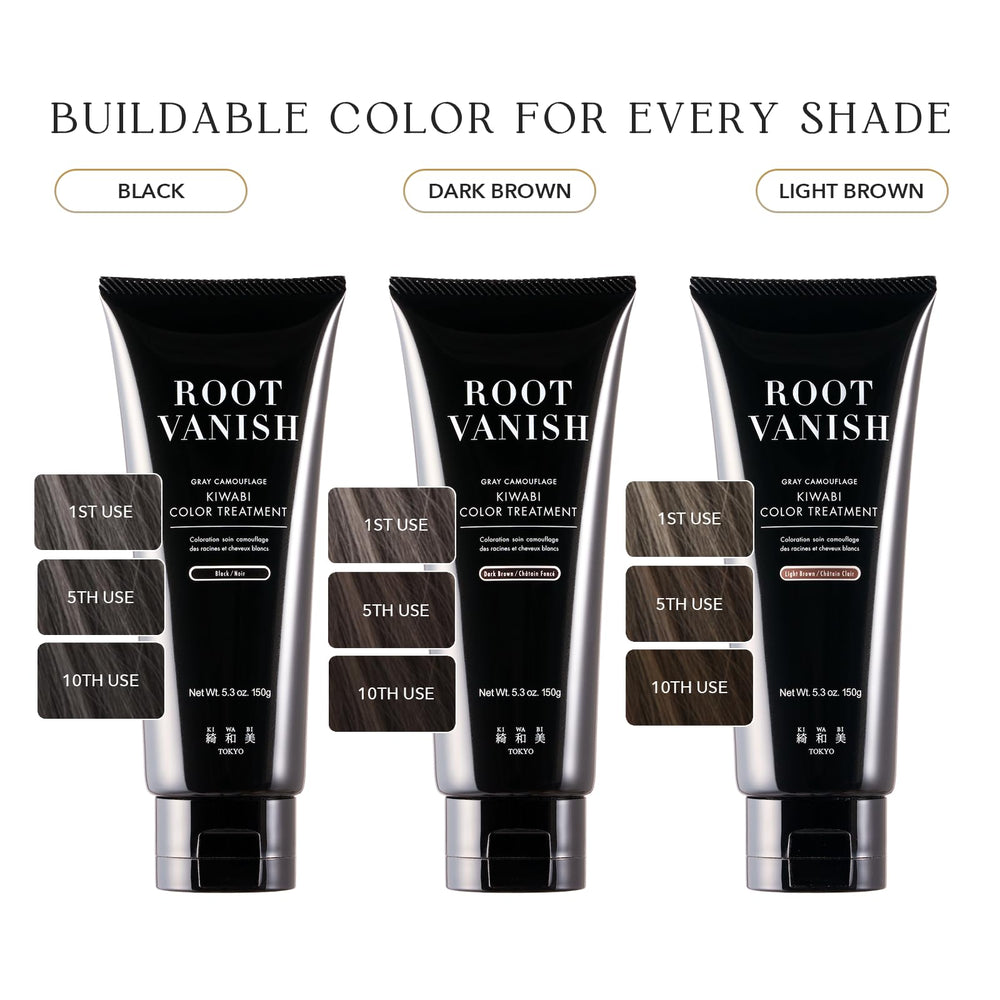 KIWABI sulfate-free and ammonia-free formula deposits color gently