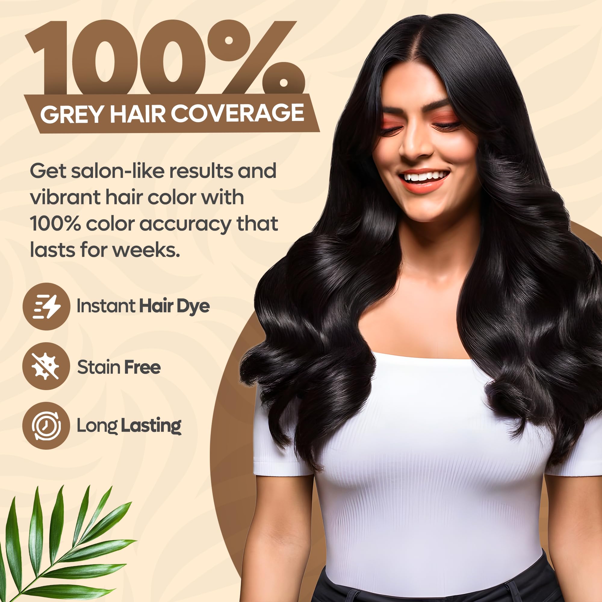 Kiwinz Professional Hair Color Shampoo highlights argan oil and keratin for nourished color-treated hair.