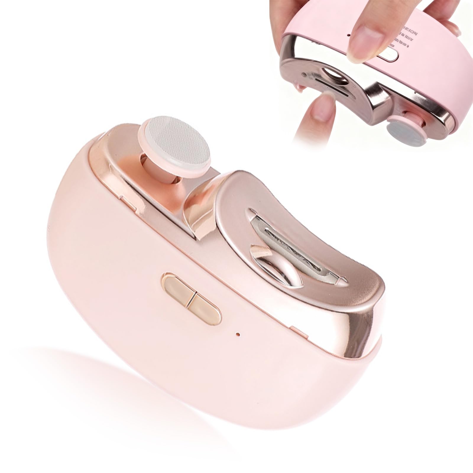Kiwtreby electric nail clipper trims nails quickly and smoothly for everyday grooming