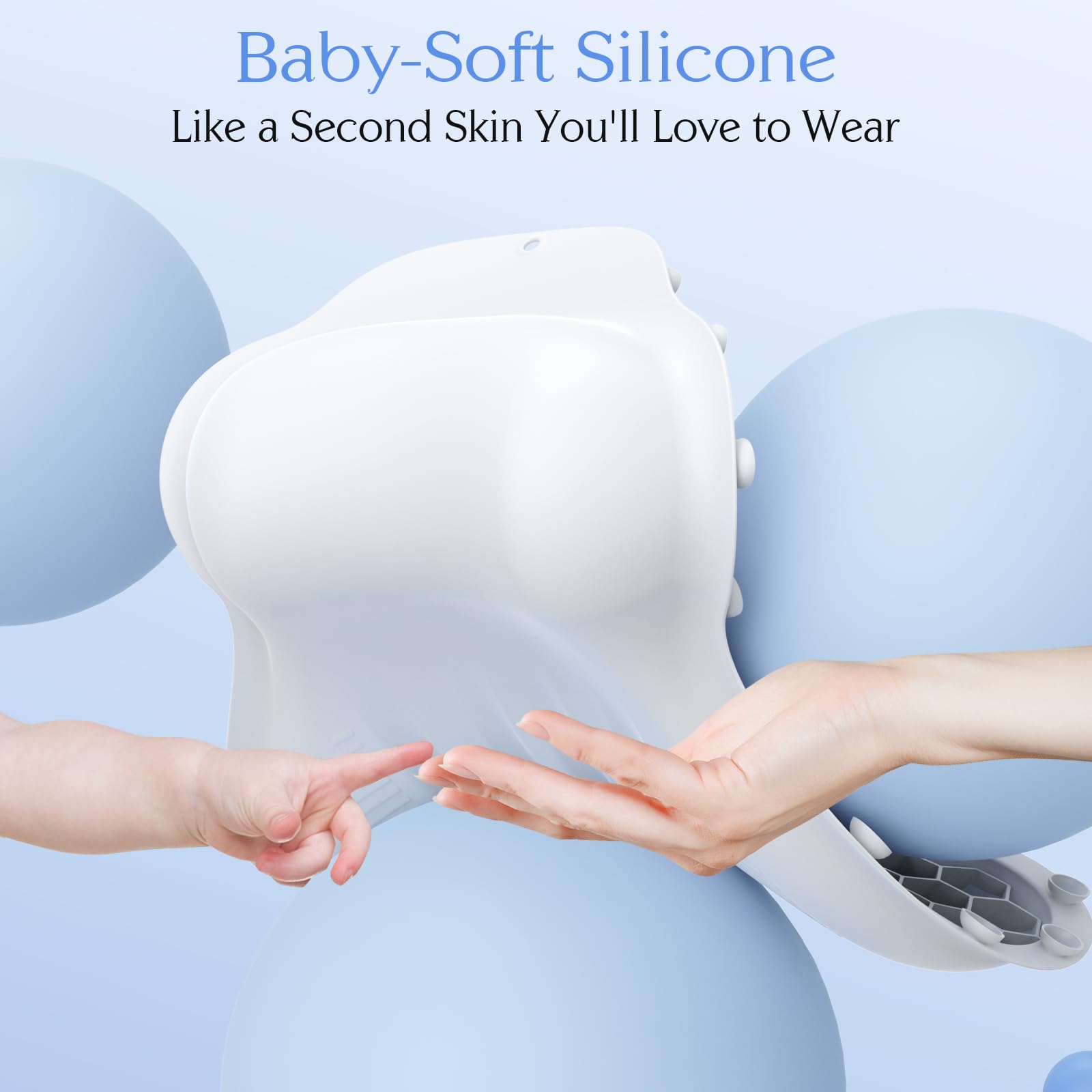 Kixcvdm silicone bath pillow after use shows easy-clean surface for quick care.