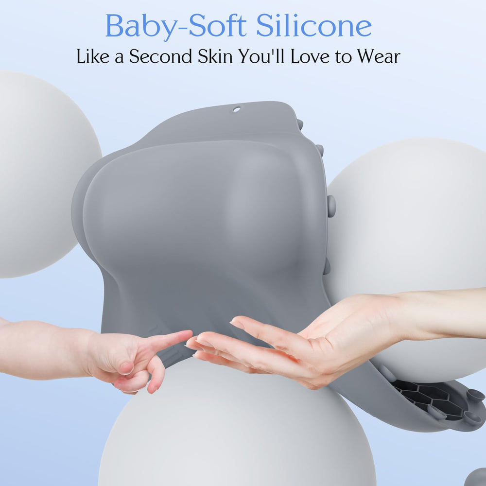 Kixcvdm silicone bath pillow versatile fit for standard, freestanding, round, or straight-back tubs.