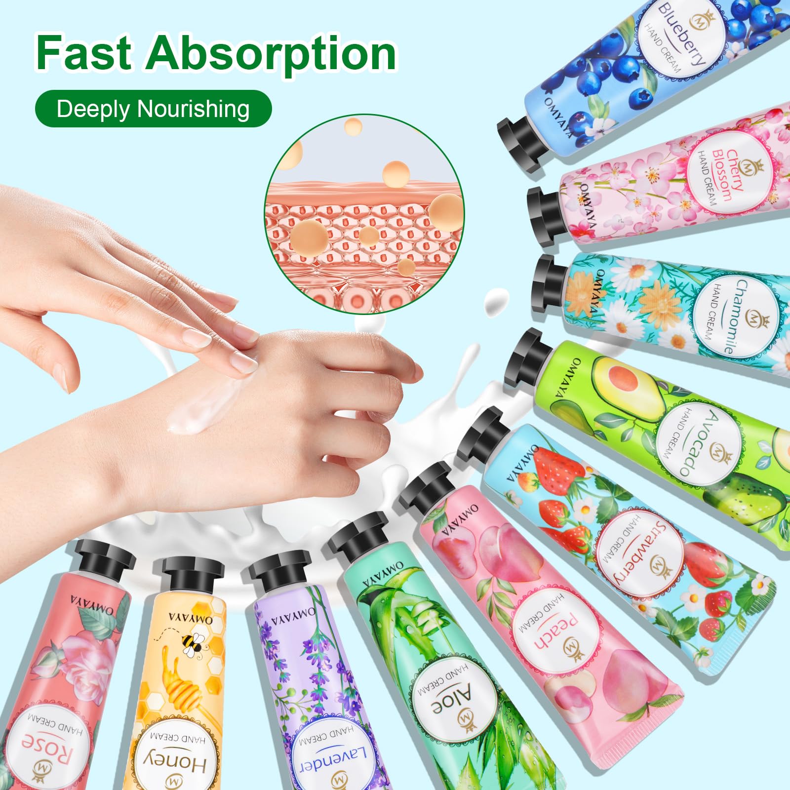 KIYTARBOO Cherry blossom-scented hand cream luxuriously softens