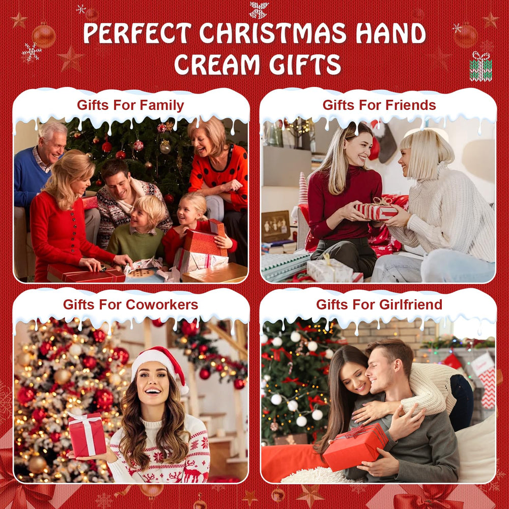 KIYTARBOO Christmas hand cream bear pattern, cozy stocking filler