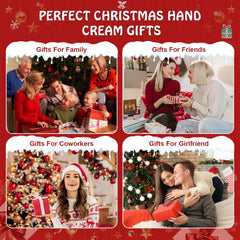 KIYTARBOO Christmas hand cream bear pattern, cozy stocking filler