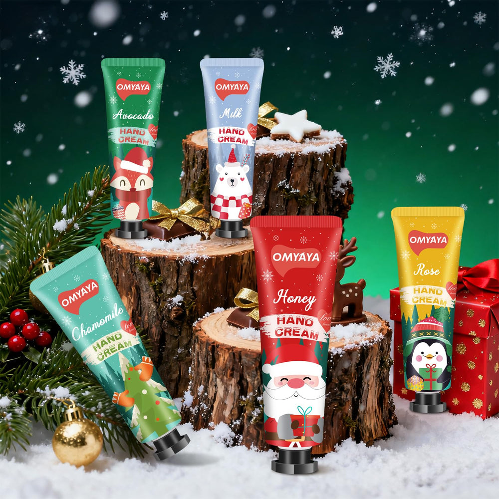 KIYTARBOO gift box Christmas hand cream set, ready to gift