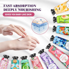 KIYTARBOO holiday stocking gifts display fragranced moisturizers for festive gifting