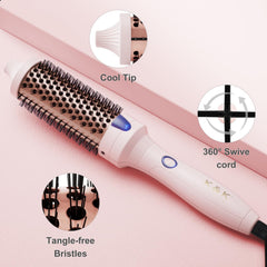 K&K dual-function styler curls and detangles with built-in comb