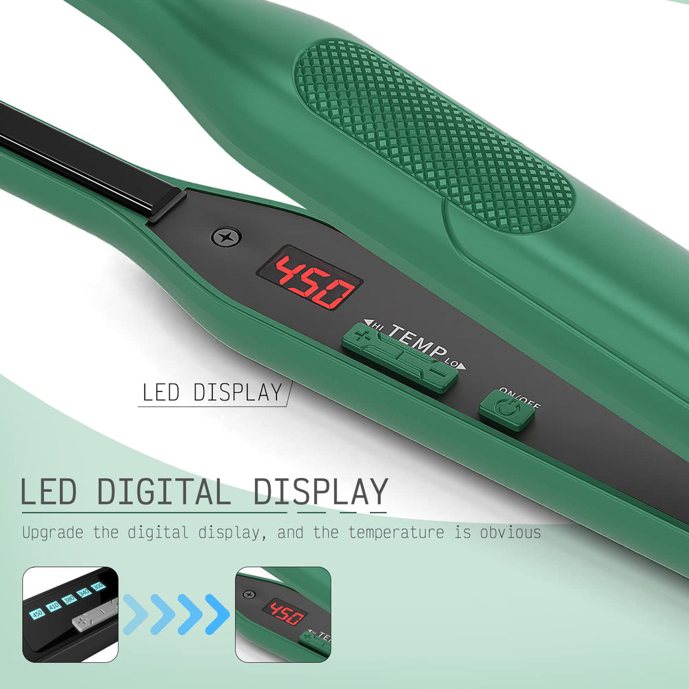 K&K flat iron LED display for precise temperature control