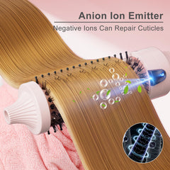 K&K ionic technology for smoother hair and reduced frizz