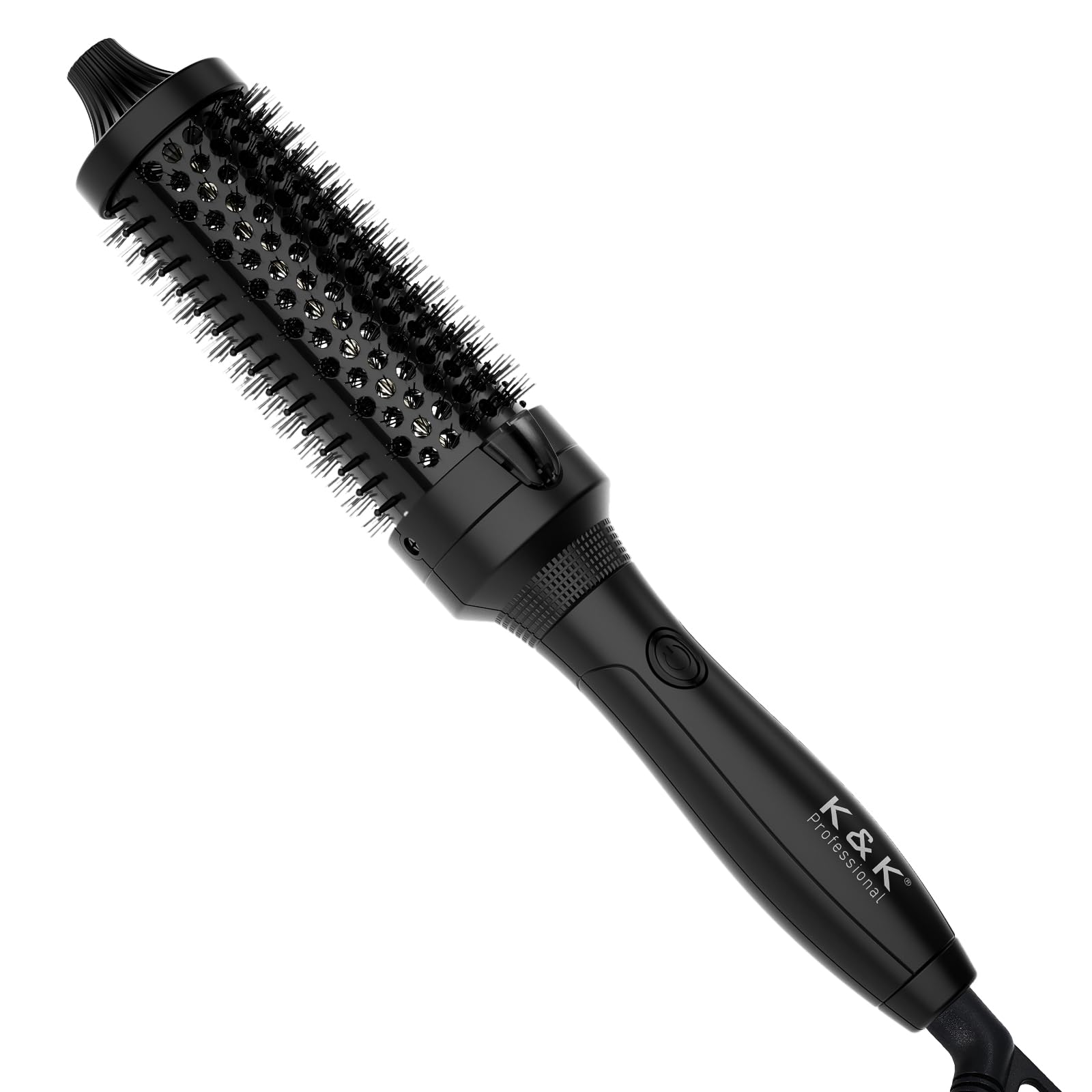 K&K Thermal Brush with 38mm barrel for smooth, salon-worthy styling