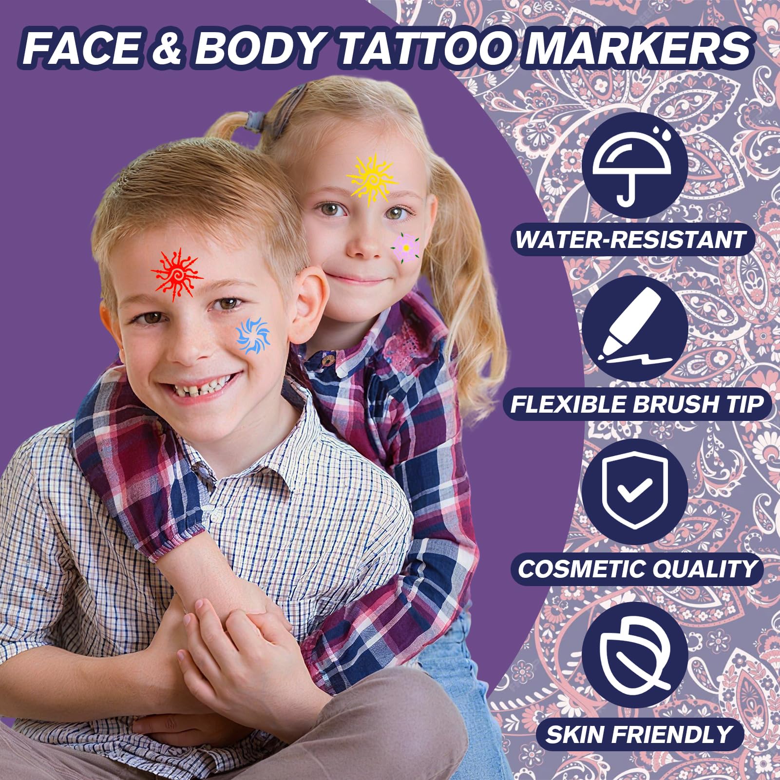 K KERNOWO trendy teen gift set for cosplay and creative expression.