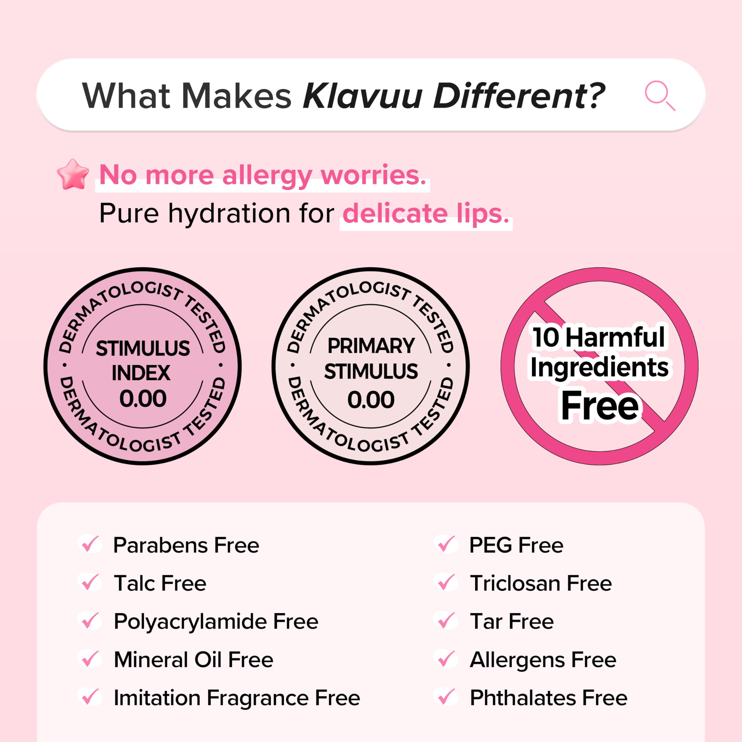 Klavuu Lip Mask Sleeping Pack Vanilla after overnight use reveals softer lips.