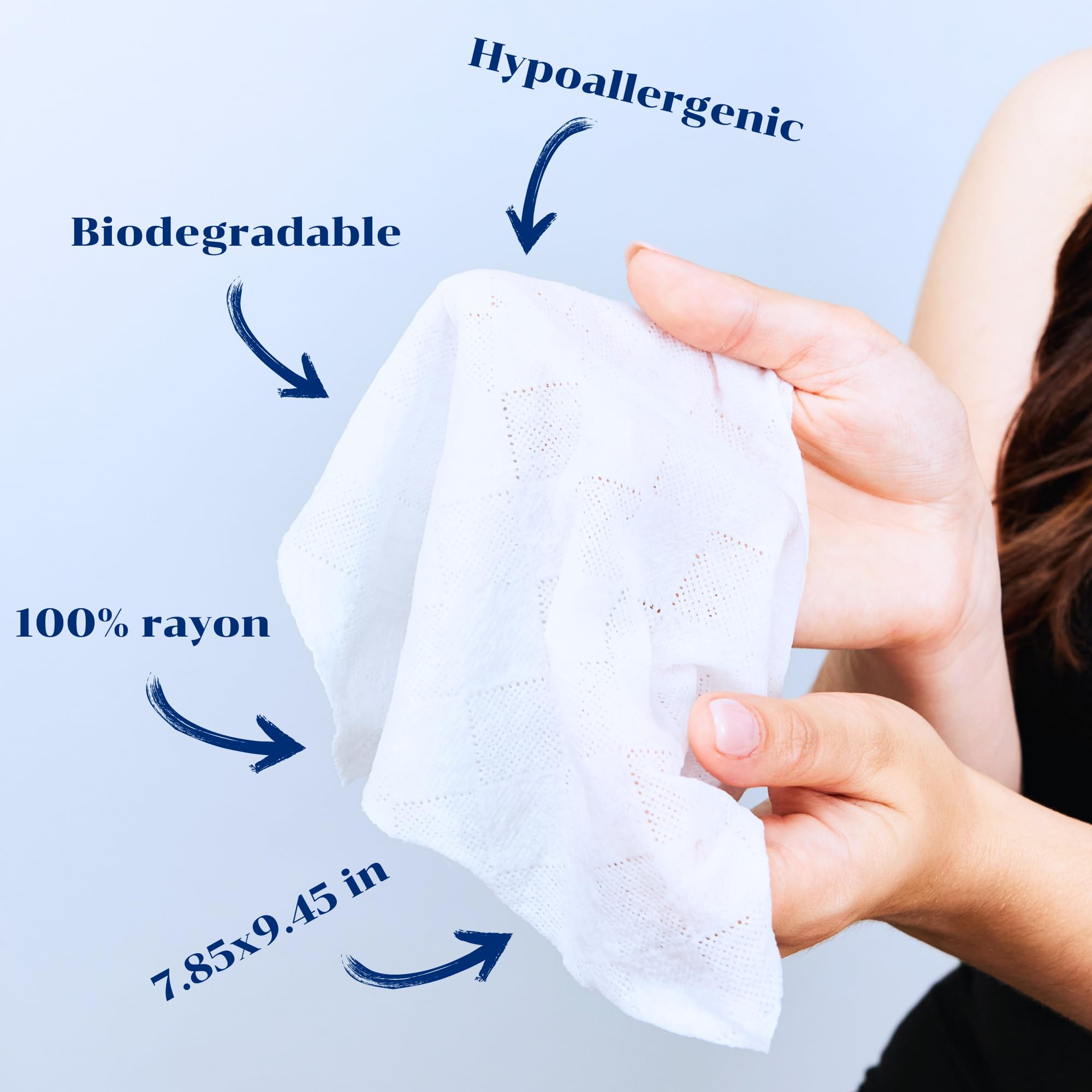 Kleany biodegradable towel tablets buried in soil decompose safely