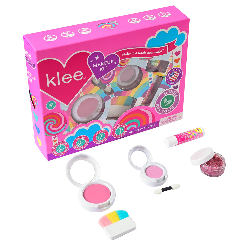 Klee Naturals Camden Spark blush swatch ideal for ages tweens