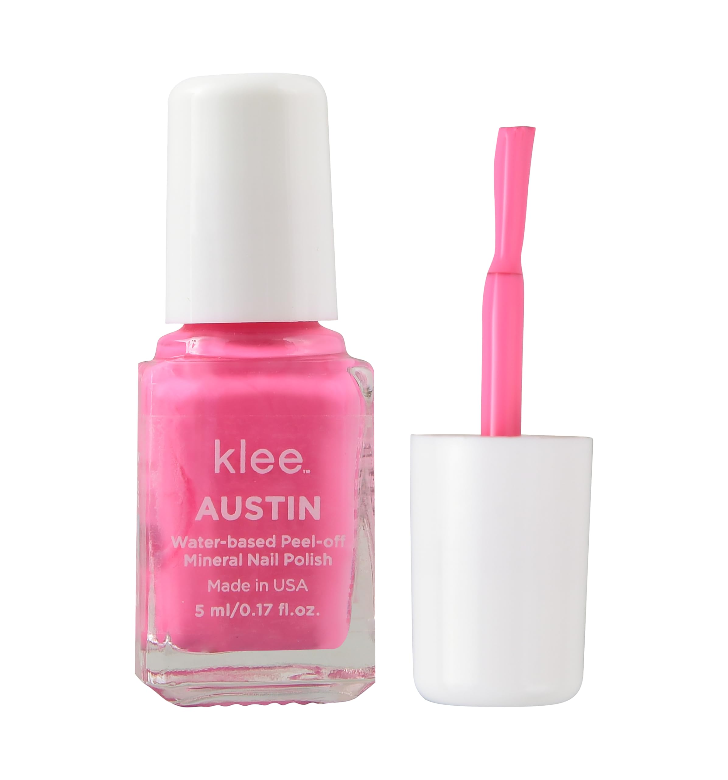 Klee Naturals rainbow blush brush supports even color distribution for soft blush looks.