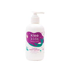 Klee Naturals Luna Star Kids lotion with argan oil and honey nourishes delicate skin.