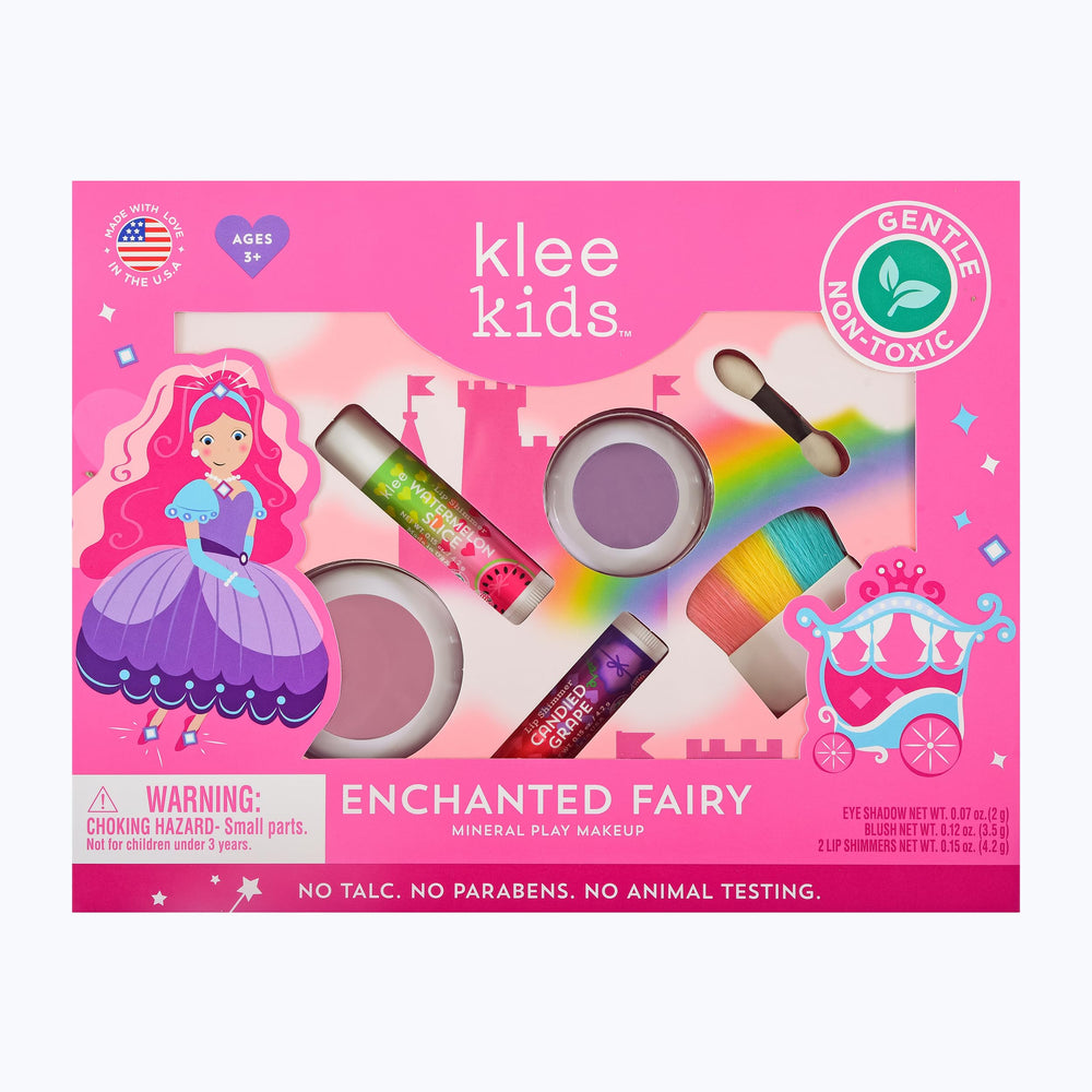 Klee Naturals Luna Star Kit unboxed, ready for gentle, kid-friendly makeup play.