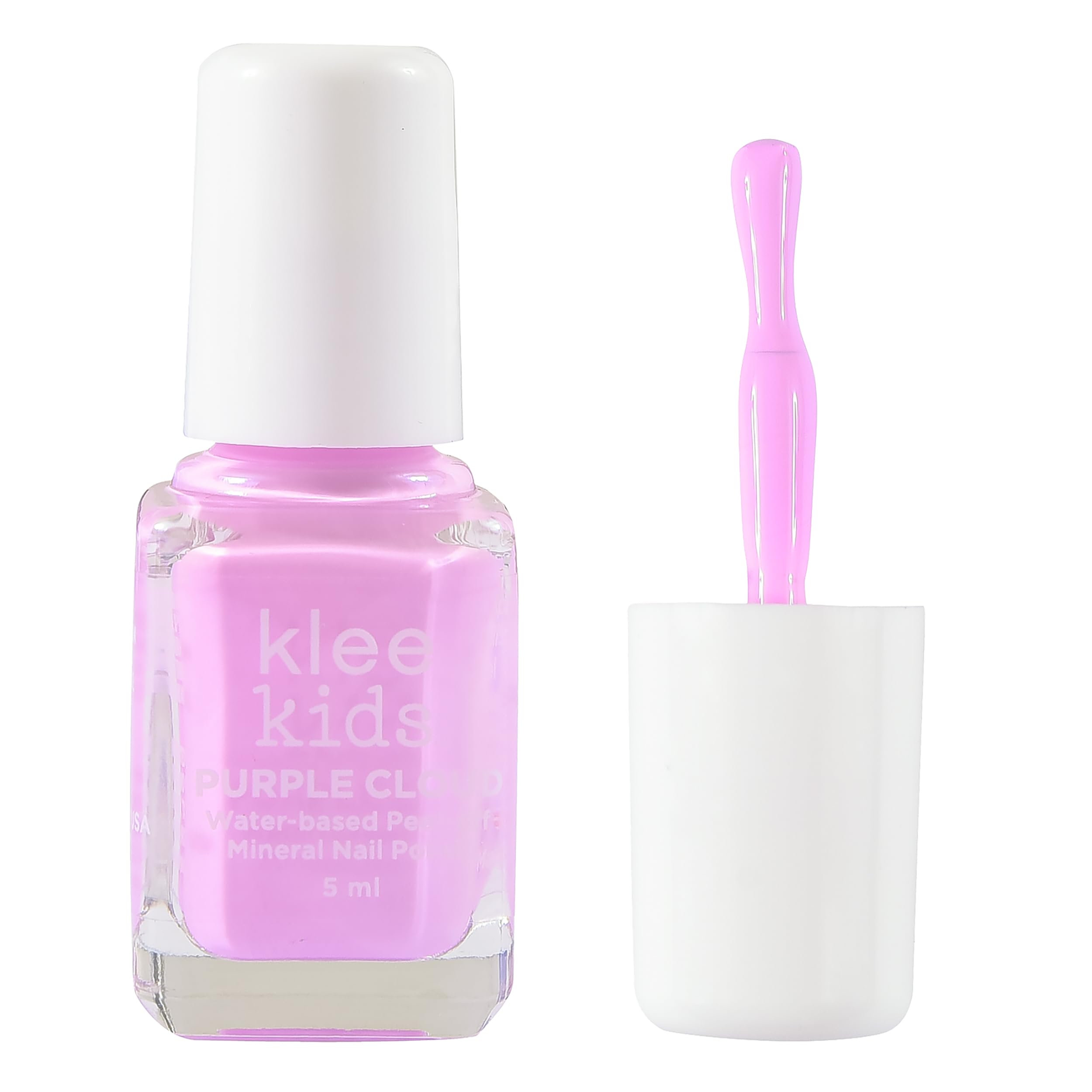 Klee Naturals rainbow powder brush for even, soft color distribution.