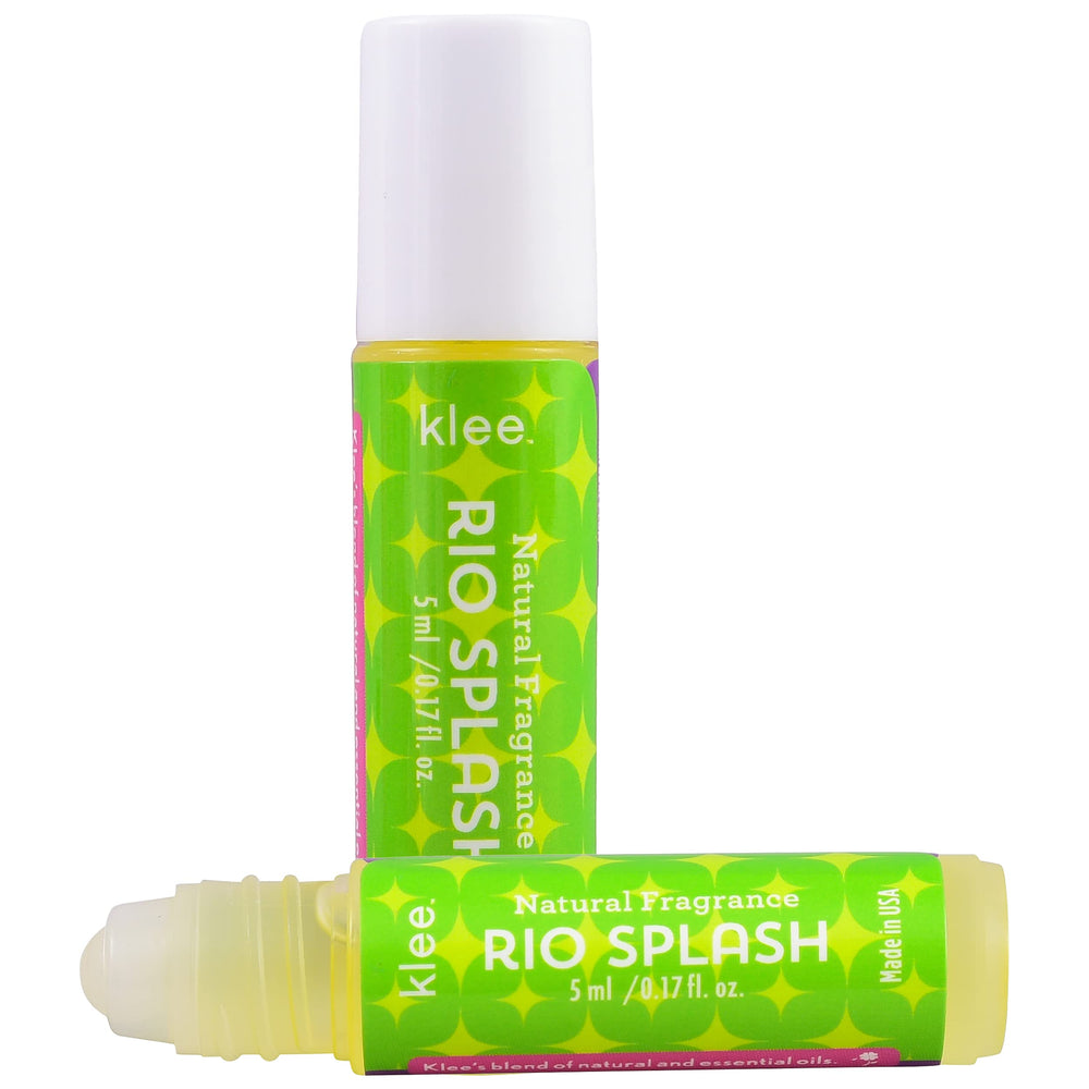 Klee Naturals Sugar Kisses nail polish is water-based and peelable.