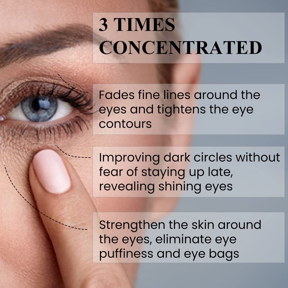 Hyaluronic acid texture in Kleem Organics eye cream for deep hydration