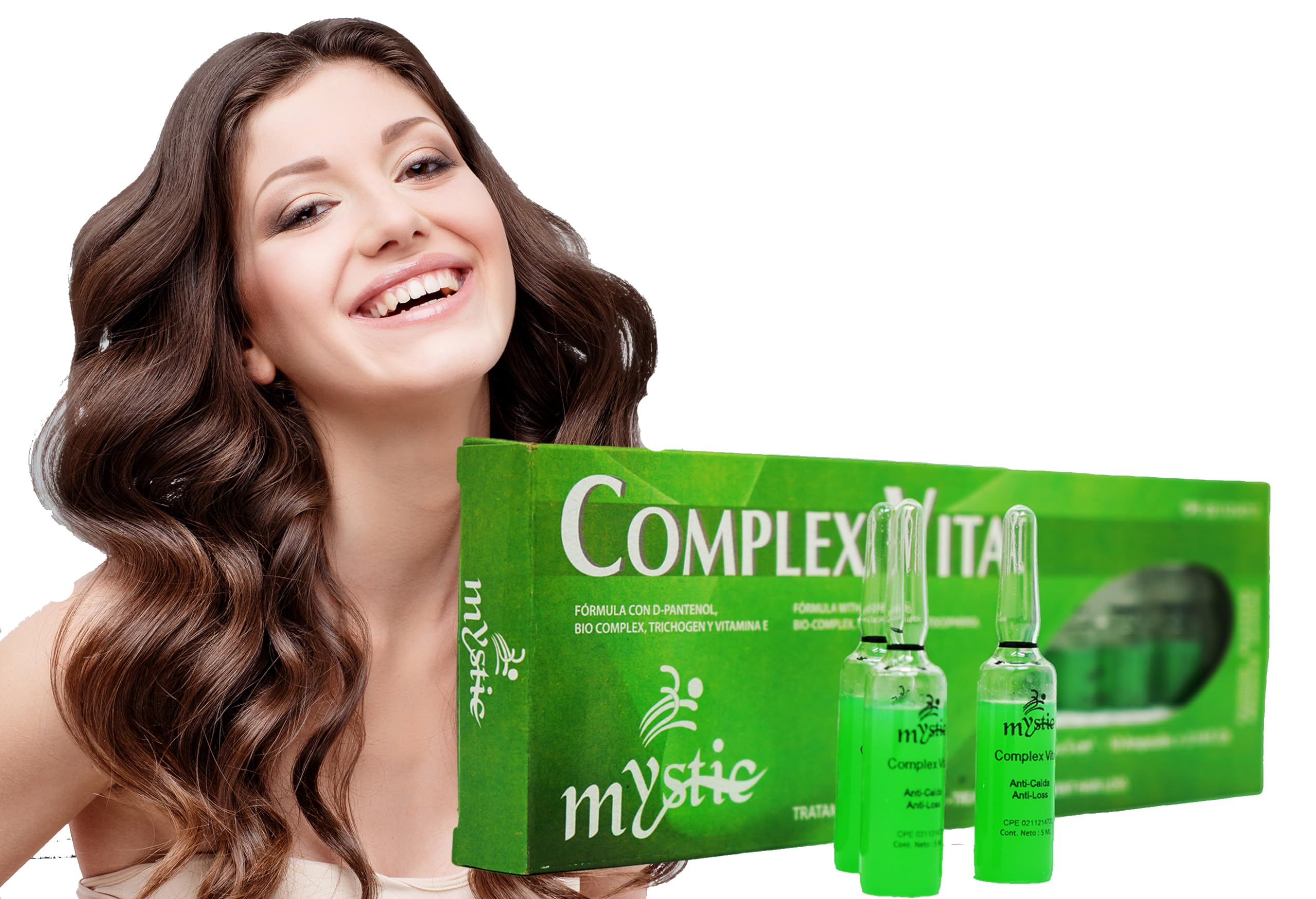 Kleravitex Mystic Complex Vital Ampoules bottle pour supports easy scalp nourishment for healthier hair