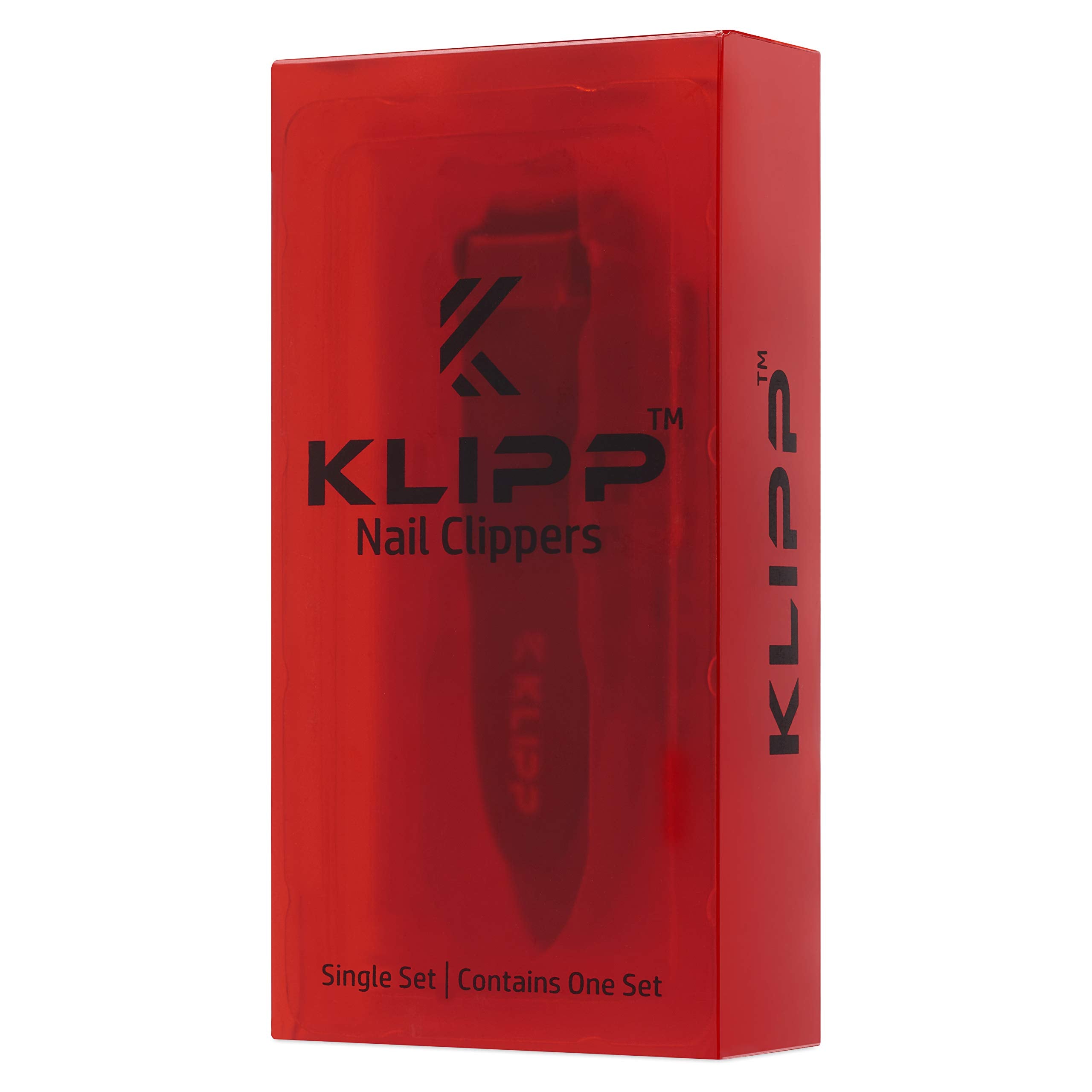 KLIPP daily grooming essentials kit in hand for regular nail care