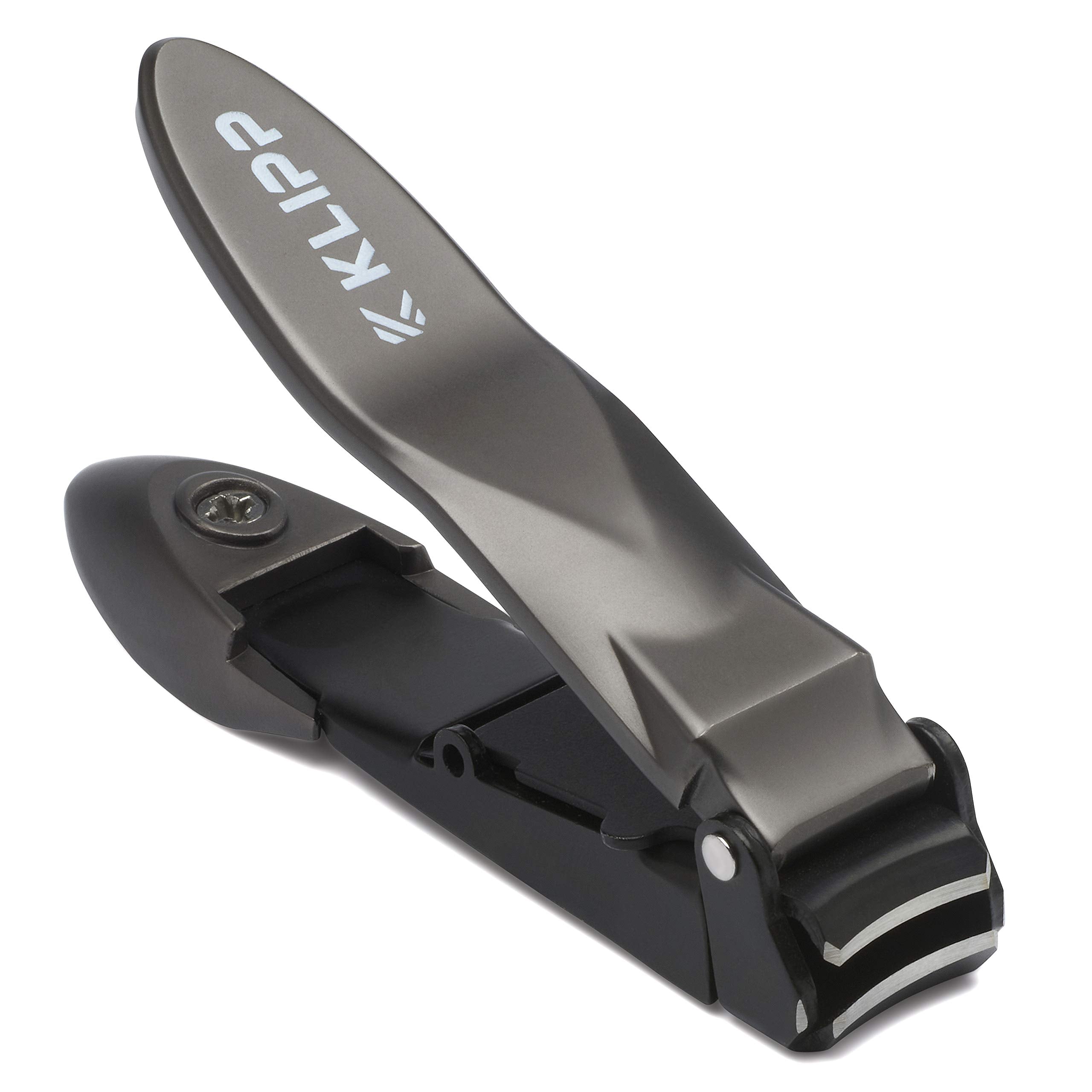 KLIPP nail clippers catcher closeup keeps nails tidy during trimming