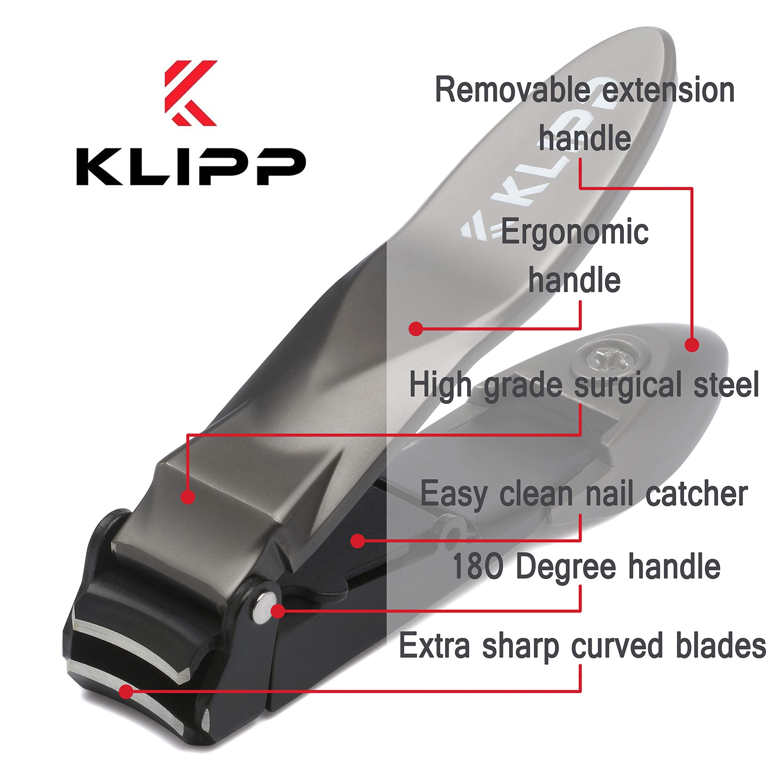 KLIPP travel-friendly clipper fits pockets for on-the-go grooming