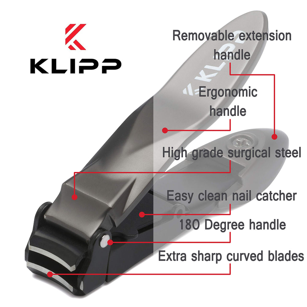 KLIPP travel-friendly clipper fits pockets for on-the-go grooming