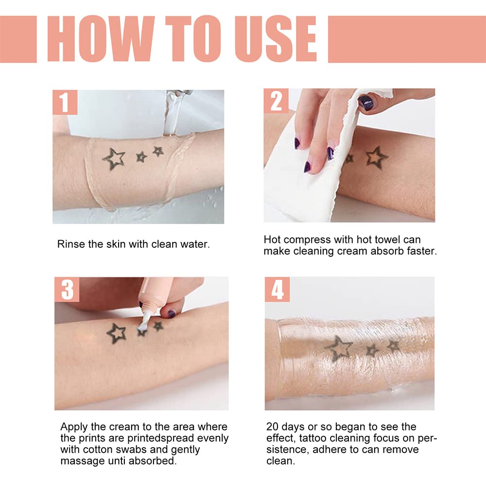 KlsyChry tattoo removal cream safe for all skin types and tones.