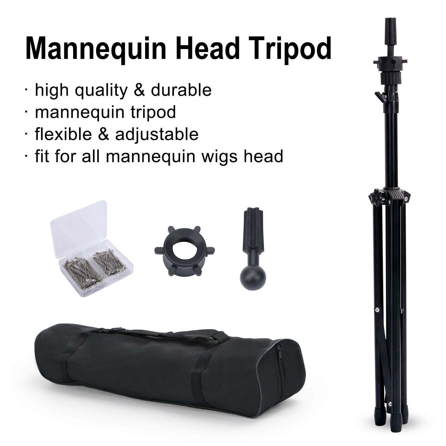 Klvied wig stand top base 0.8 inch support for varied wig heads.