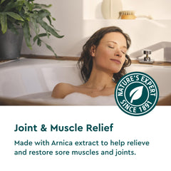 Kneipp bath scene in warm water promoting relaxation and joint relief.