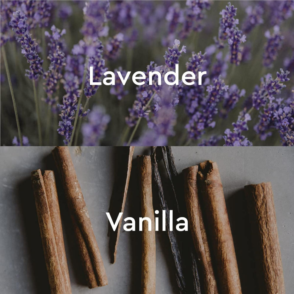 Kneipp Dream Time Lavender & Vanilla bath scene highlights vegan, sulfate-free formula