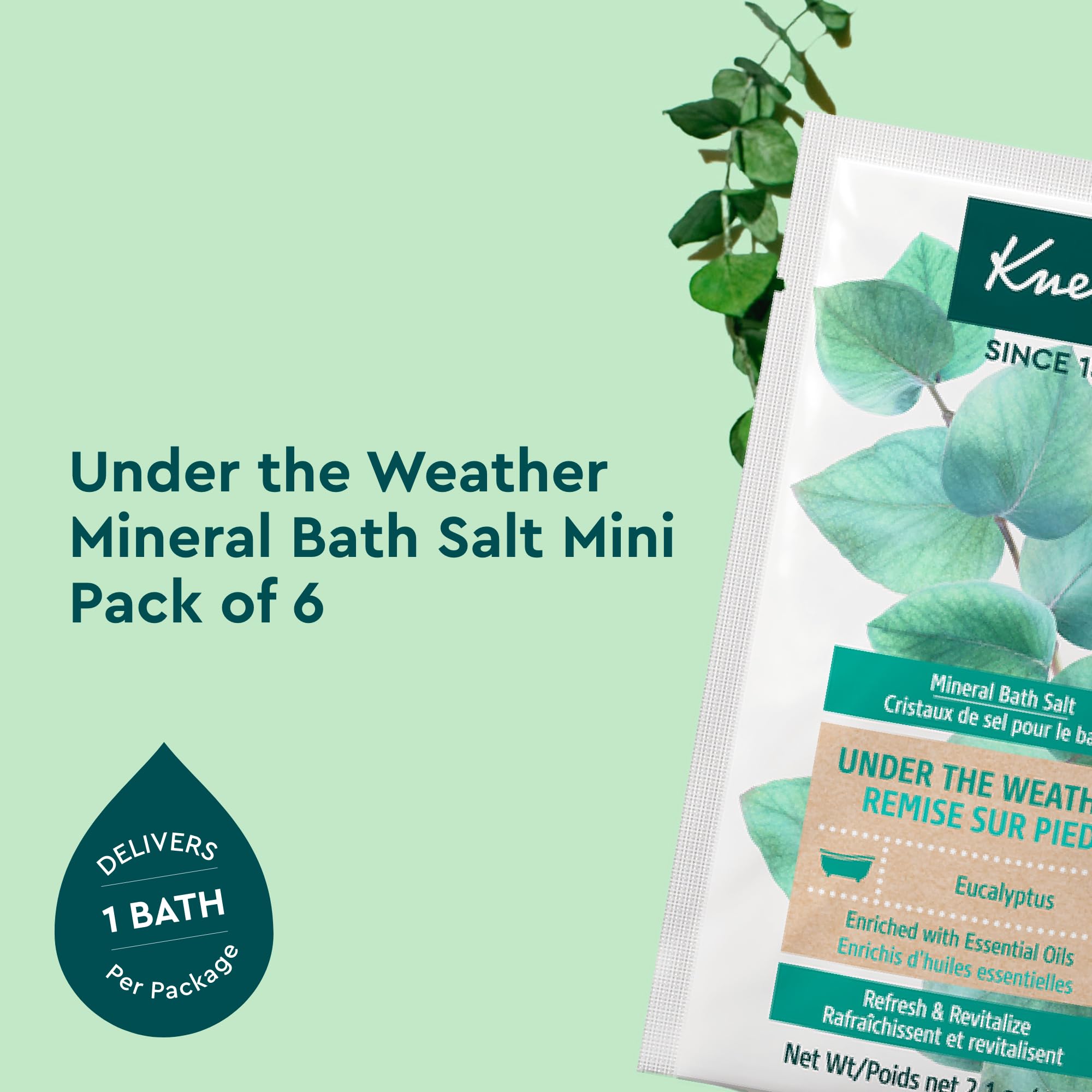 Kneipp eucalyptus oil close-up highlighting natural aroma for relaxation.