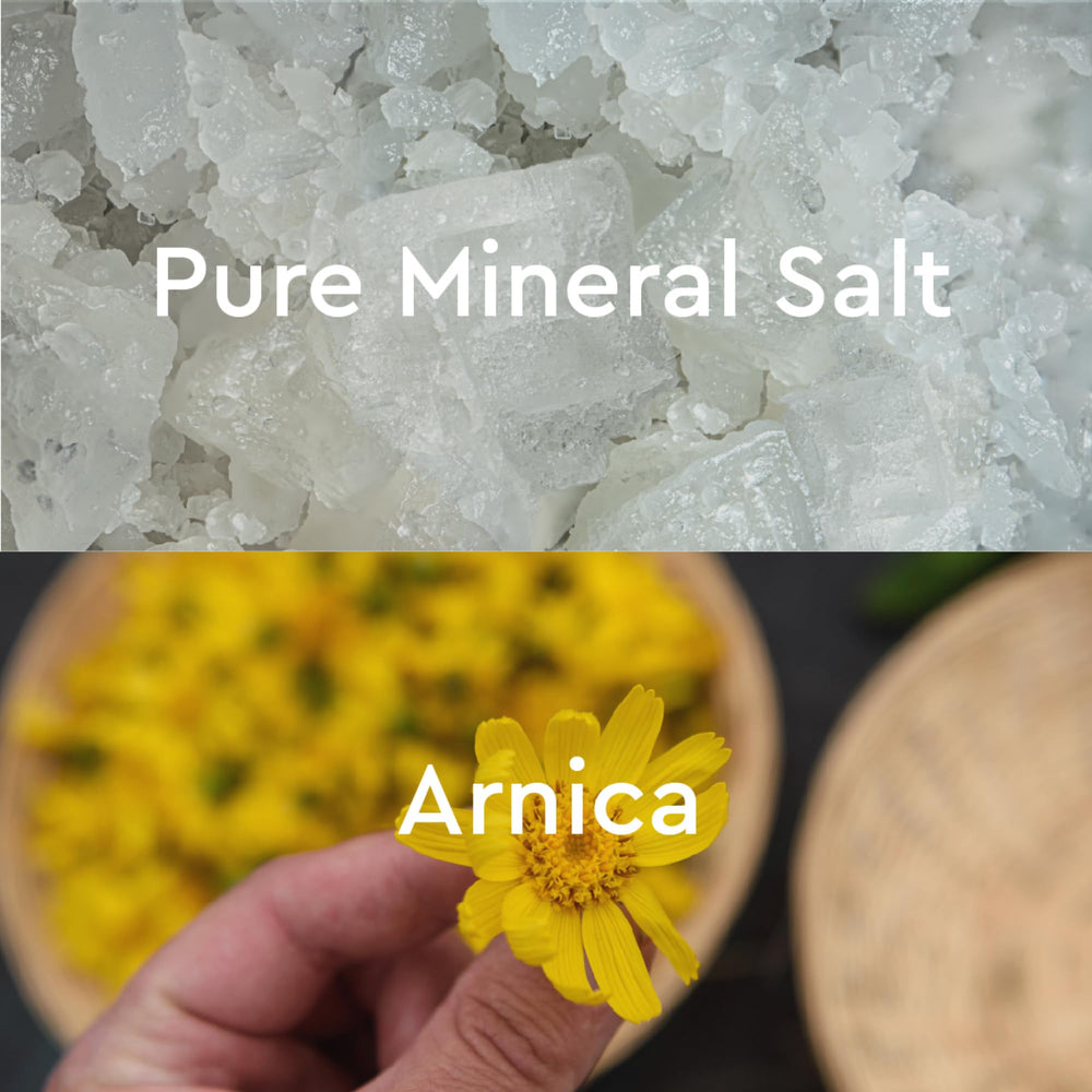 Kneipp product label indicating German-made bath salt for quality care.